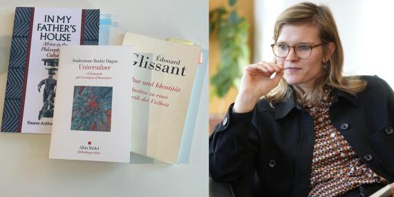 Collage Franziska Dübgen Bücher