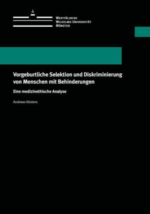 Cover Vorgeburtliche Selektion und Diskriminierung von Menschen mit Behinderungen