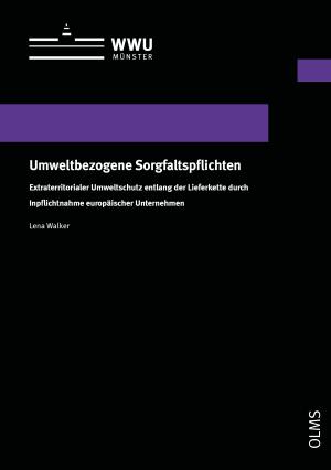 Cover Umweltbezogene Sorgfaltspflichten