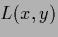 $\!L(x,y)$