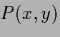 $\!P(x,y)$