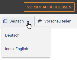 Screenshot Imperia Vorschau Sprache