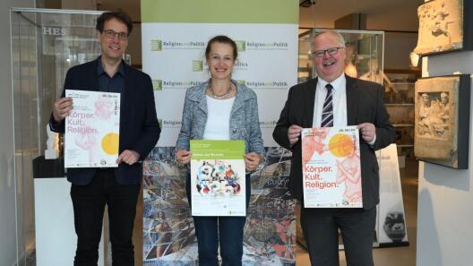 Prof. Achim Lichtenberger, Prof. Angelika Lohwasser, Prof. Holger Strutwolf (v.l.)