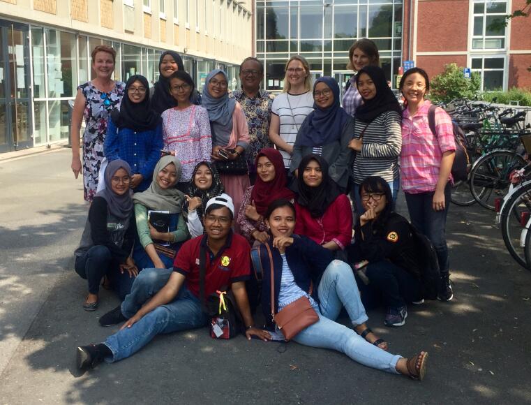 Foto Indonesischer Studierenden in Münster