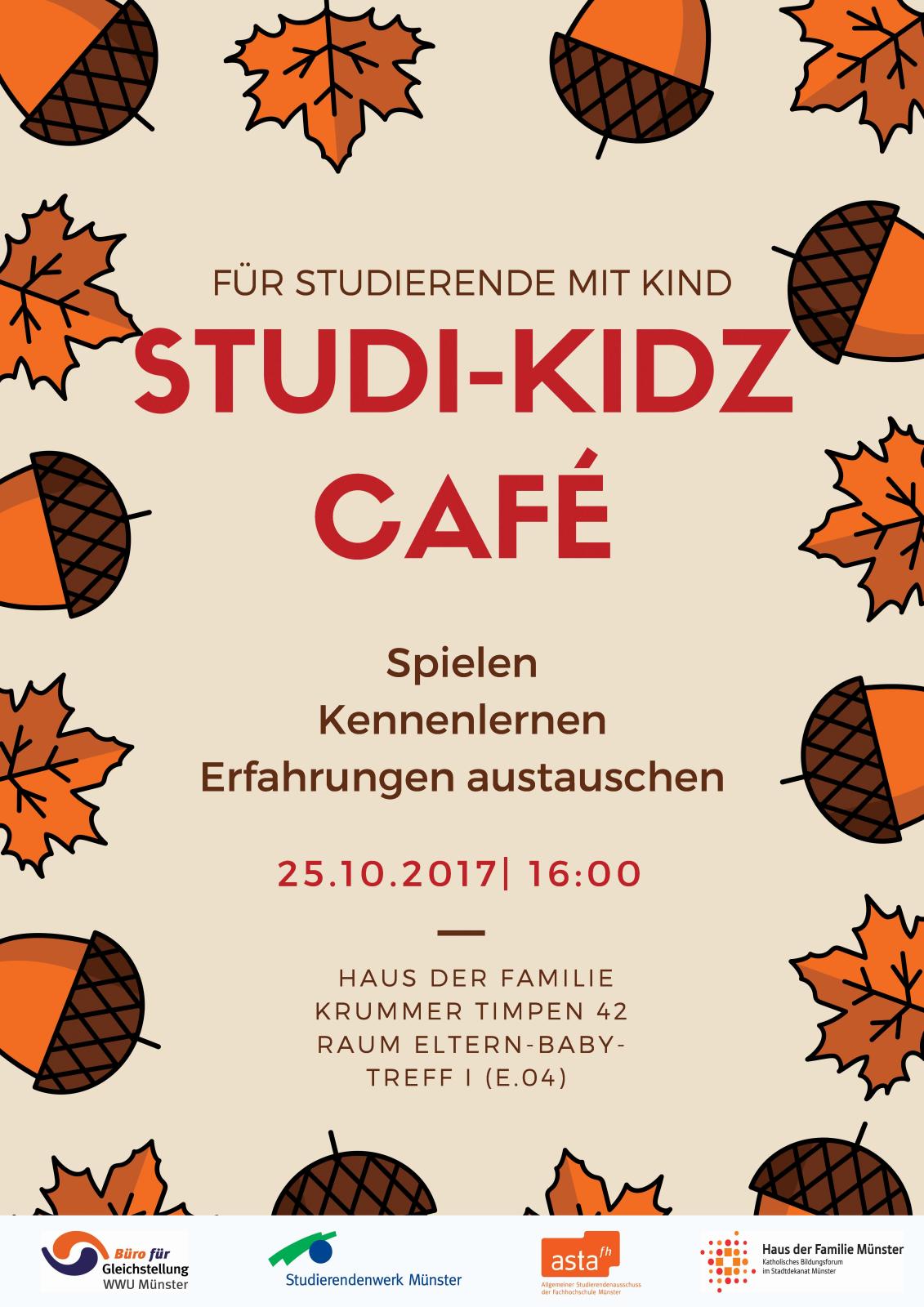 Studi Kidz Cafe Nachster Termin Am 25 Oktober 2017