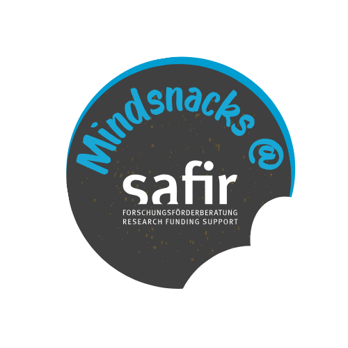 Mindsnack-Logo der SAFIR-Forschungsförderberatung