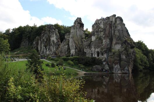 The "Externsteine" in Horn-Bad Meinberg