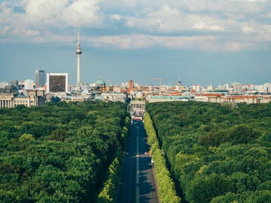 Der Blick auf Berlin