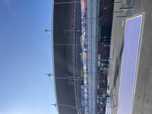 Das Stade de France von außen