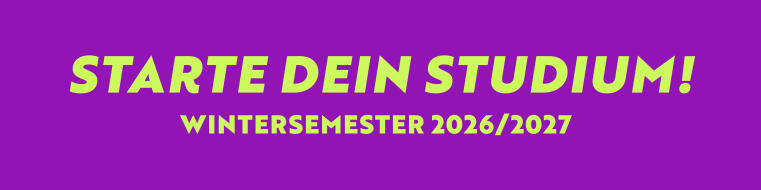 Starte Dein Studium!