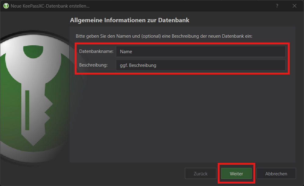 2. Configure Database