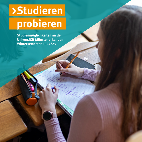 Broschüre "Studieren probieren"