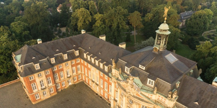 Das Fürstbischöfliche Schloss in Münster<address>© WWU - Jan Lehmann</address>