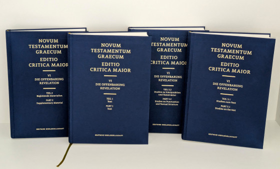 Four new volumes have been added to the “Editio Critica Maior (ECM)” published by the Institute for New Testament Textual Research (INTF) at the University of Münster.<address>© INTF - Brigitte Nussbaum</address>