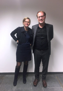 Prof. Dr. Franziska Dübgen und Prof. Dr. Christian Thein vom Philosophischen Seminar der Universität Münster laden zu einer Veranstaltungsreihe mit dem Titel „Philosophie in Zeiten des Nationalsozialismus. Eine kritische Aufarbeitung“ ein.<address>© Friz Trzeciak</address>