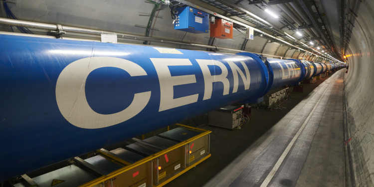 Das Kernforschungszentrum CERN bei Genf wird 70 Jahre alt. (hier im Bild zu sehen: der Teilchenbeschleuniger LHC am CERN)<address>© CERN - Samuel Joseph Hertzog</address>