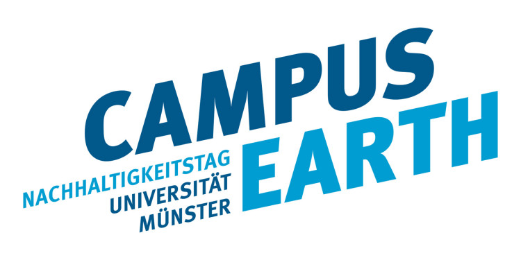 Das Logo des Nachhaltigkeitstags „CAMPUS EARTH“<address>© Uni MS</address>